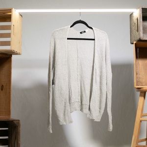 Cozy Grey Knit Cardigan by Urban Outfitters